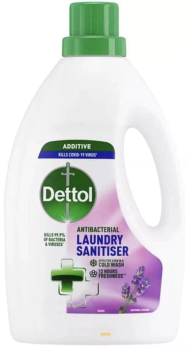 Dettol Antibacterial Laundry Cleaner Lavender 2.5l Genuine