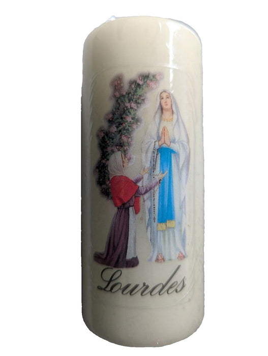 Virgin mary candle