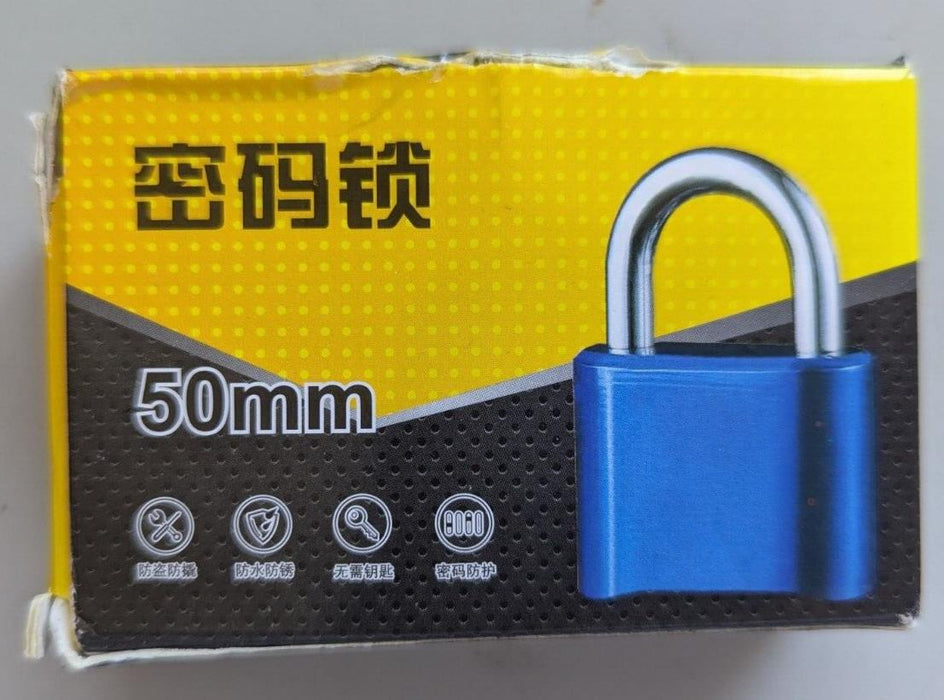 Combination Lock - Hardended Metal Lock - 4 Number Combination