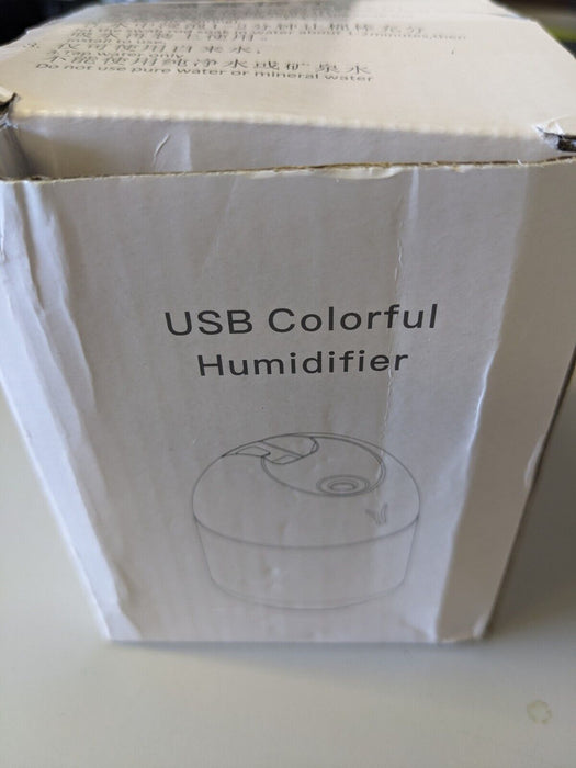 USB Colourful Humidifier Nightlight 250ml