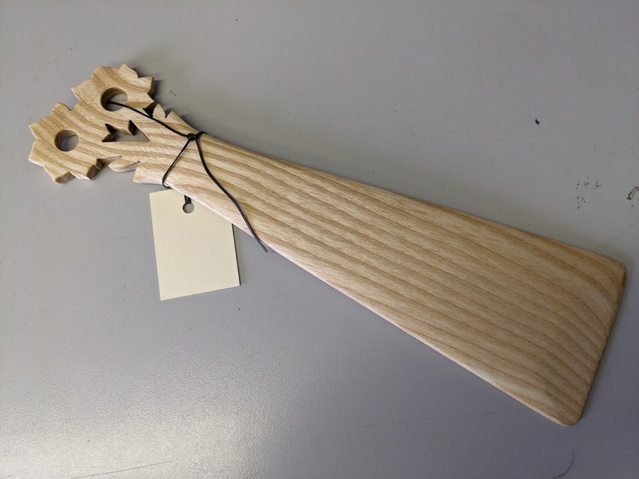 Wooden Spatula Handmade by Tim Foxall Flowers in Vase Shape