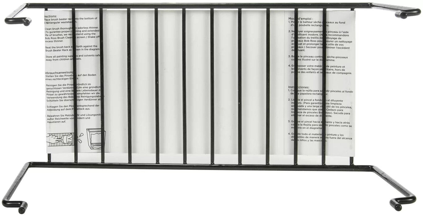 Bob Ross Brush Beater Rack Black R6519