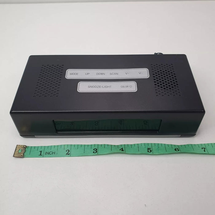 atlas for men revell radio alarm clock portable battery powed camping led screen