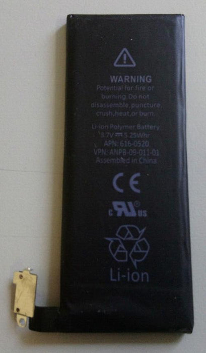 New Replacement Battery for Apple MD440LL/A, iPhone 4G 32GB 616-0520 1420mAh
