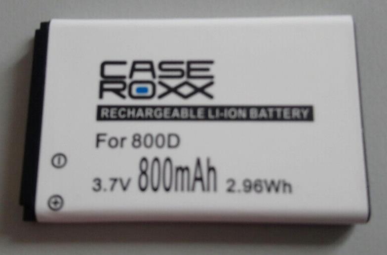 Caseroxx Replacement Battery DBC-800D For Doro 6520 800mAh