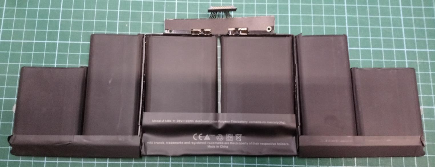Used  A1494 Battery For MacBook Pro 15" A1398 Late 2013 Mid 2014 2015 - 8440mAh