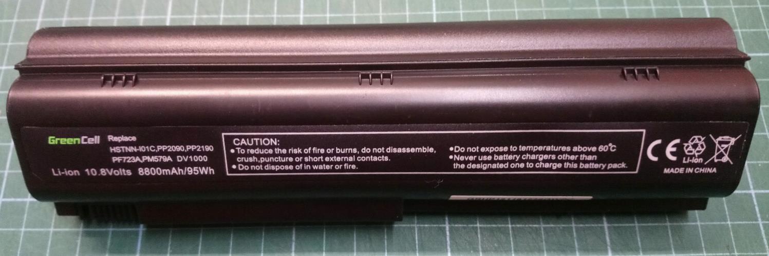 Green Cell 8800mAh Battery For HP Pavilion DV1000