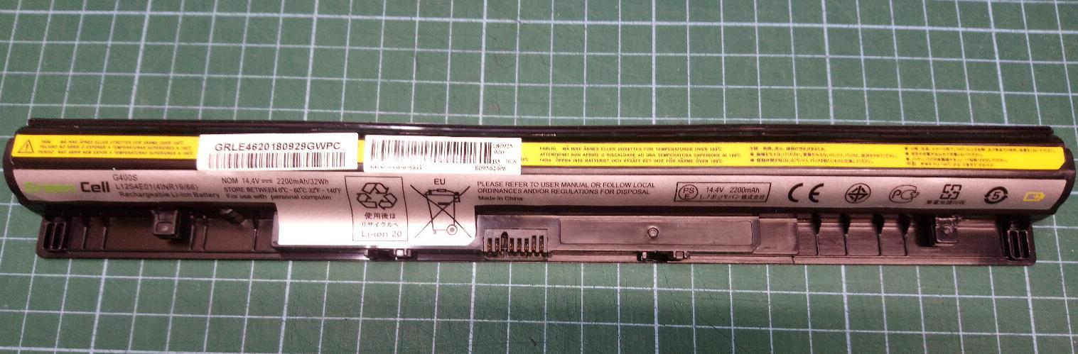 Battery for Lenovo IdeaPad G400s G410s G505s G510s S510p Z710 G70-70 L12M4E01