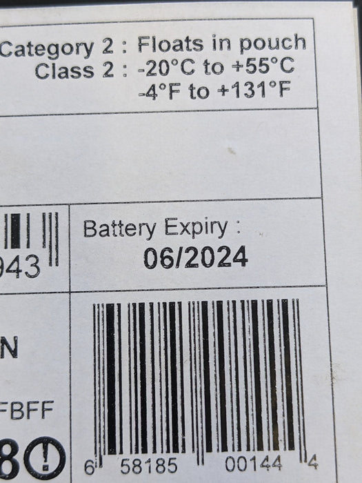 Fastfind 220 GPS PLB Battery Expiry: 06/2024