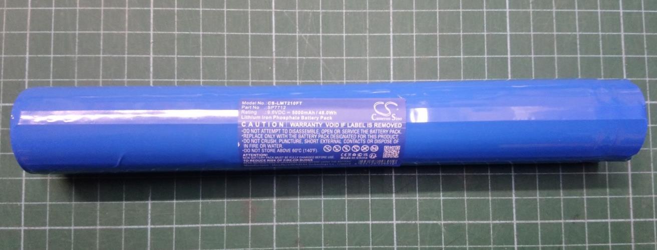 Cameron Sino Battery 5000mAh compatible with [Ledlenser] X21R.2 replaces SP7712