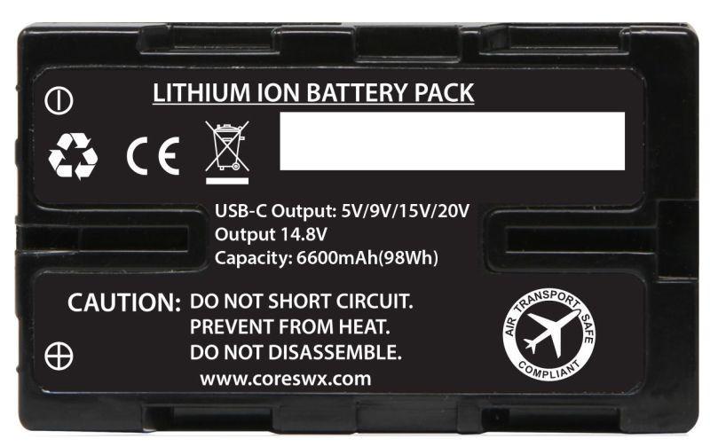 CoreSWX NANO-C98X 14.8v Battery For Canon  C300 C500 C400 C70 C80 USED