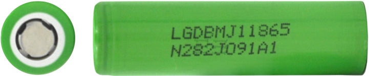 2 x LGGBMJ11865 batteries flat top