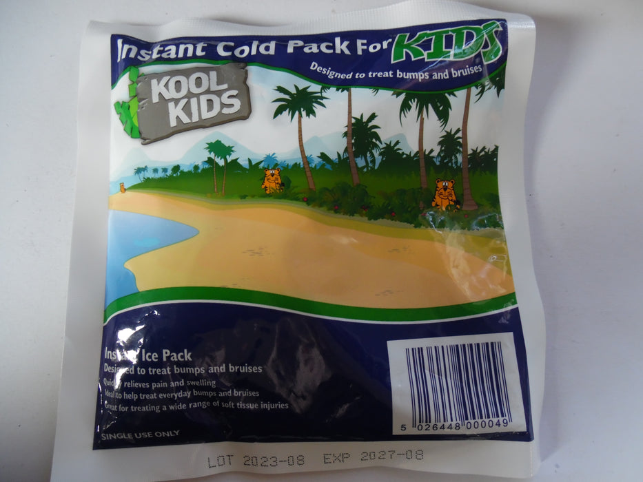 Koolpak Koolkids Instant Ice Pack quantity 8, single use