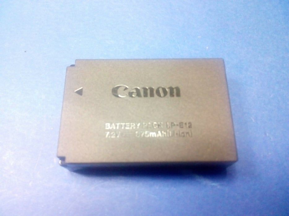Genuine Canon Battery EOS-M2 EOS-M10 EOs-100D LP e12 Rebel SL1 Kiss X7 LP-E12