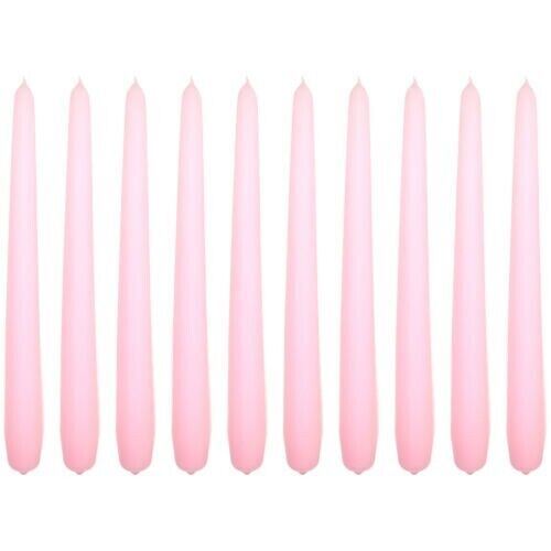 10-Pack Tapered Dinner candle - Non Drip Table candle - Paraffin Wax candle