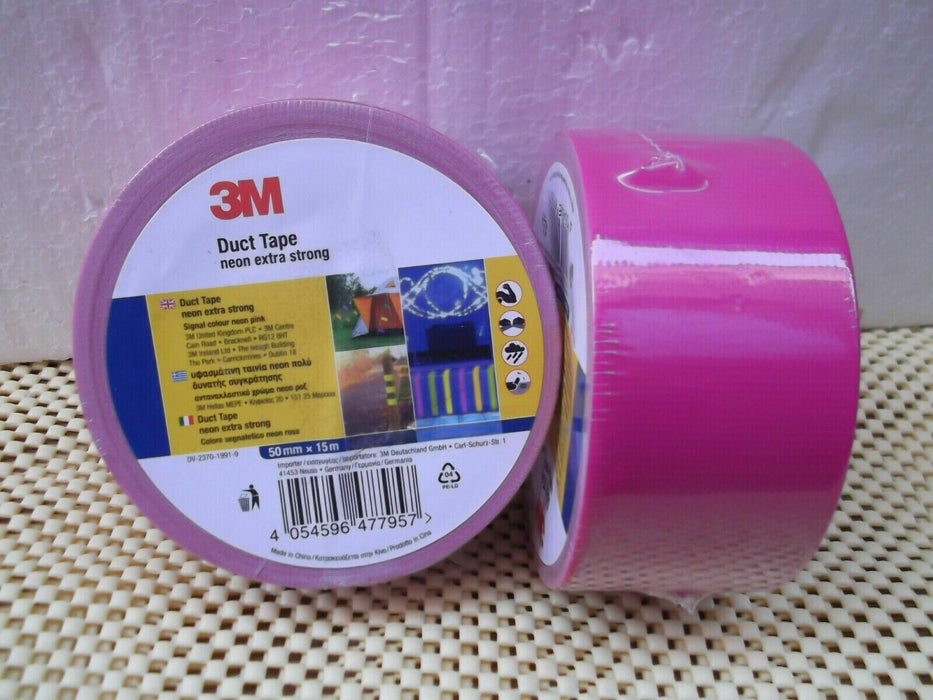 3M DUCT TAPE NEON PINK EXTRA STRONG (1 Roll)