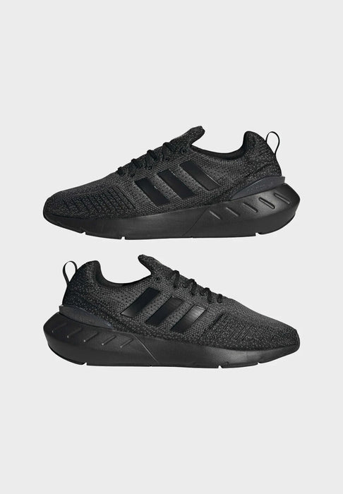 adidas Sportswear SWIFT RUN 22 UNISEX Carbon Black UK 10 MENS