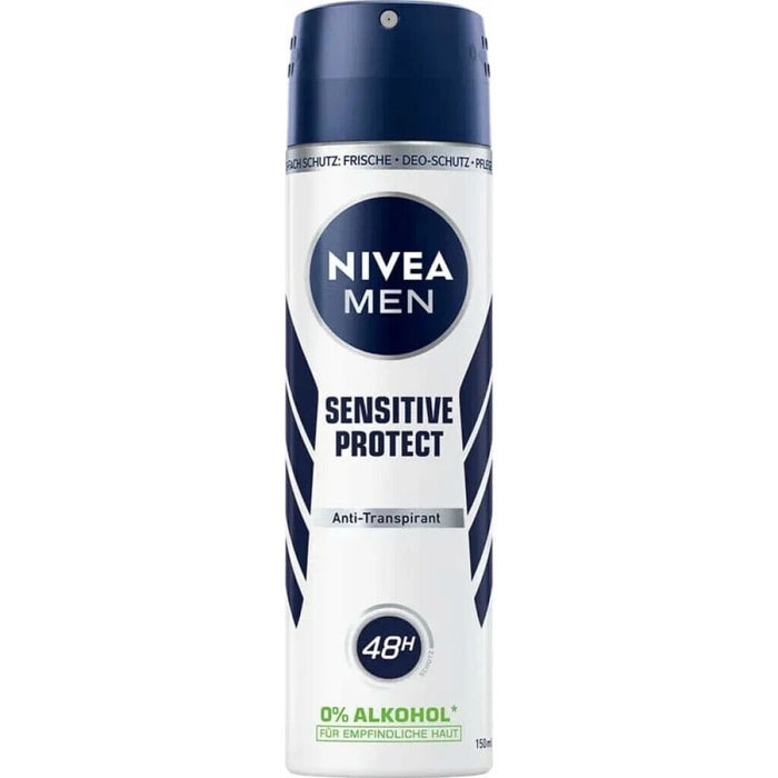 3 X Nivea Men SENSITIVE PROTECT Anti Perspirant Deodorant 250ml