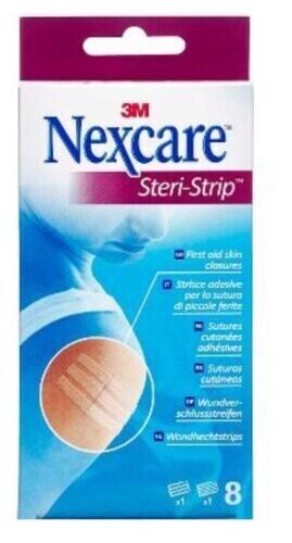 3M Nexcare Steri-Strip First Aid Skin Closures 1 Pack