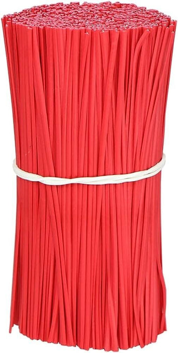 1000x REDTwist Strips, twistbands  100mm/4inch for craft, gardening, packing