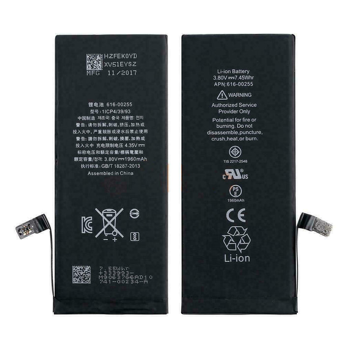 Battery for Apple iPhone 7 7G with Capacity of 1960mAH 3.82V NI Supplier