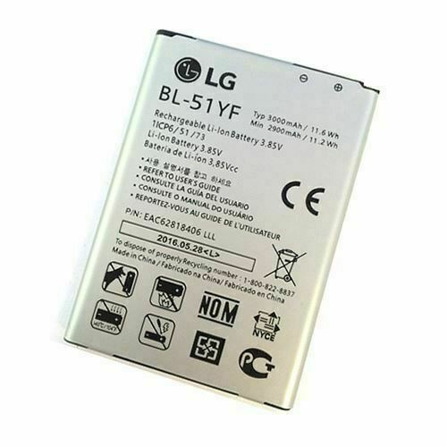 New LG BL-51YF Replacement Battery 3000mAh 11.6Wh For LG G4 H815 Dual LTE H819