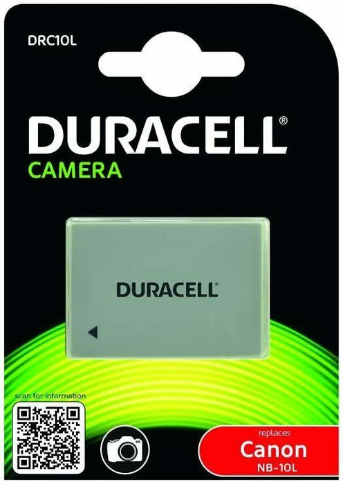 Duracell DRC10L Replacement Camera Battery for Canon NB-10L UK and NI and Eire