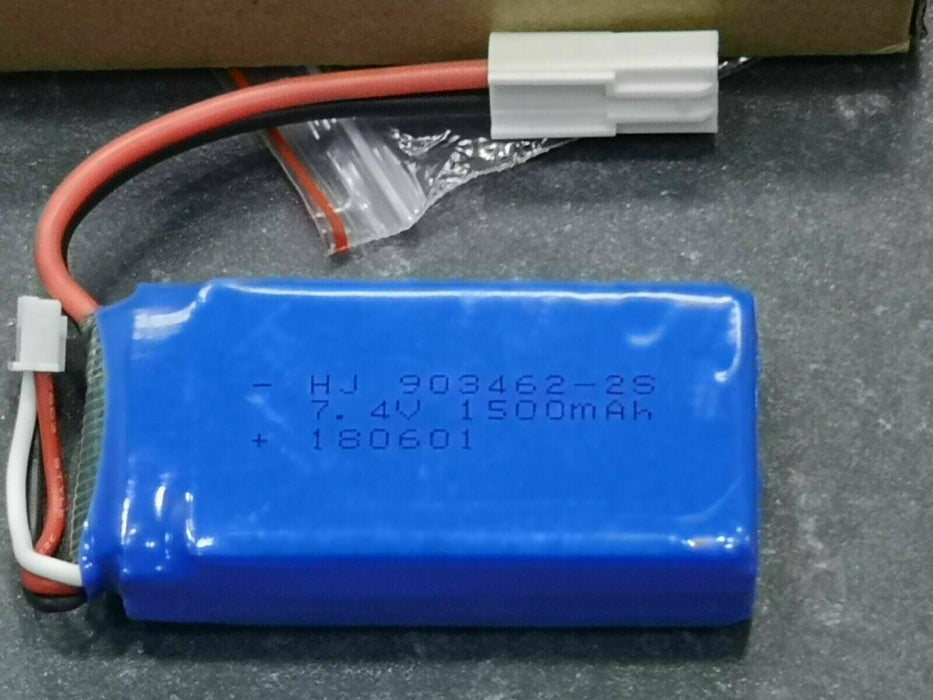 Rechargeable 7.4V 1500mAh Lipo Battery Pack for HJ816 HJ817 903462