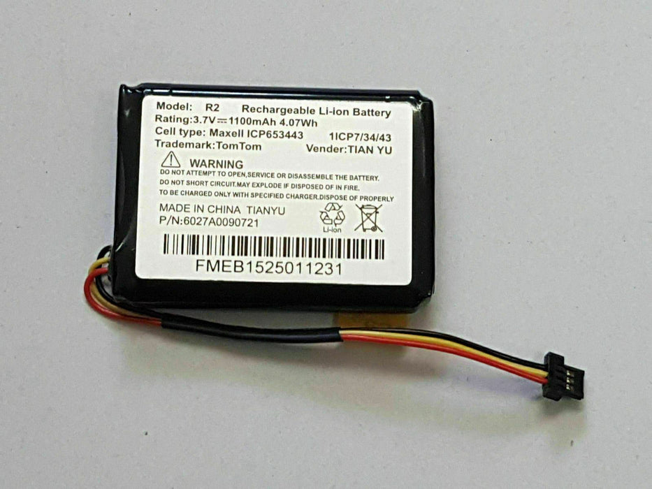 New TomTom  GO 60 Replacement Battery FOR Model no:VFAS