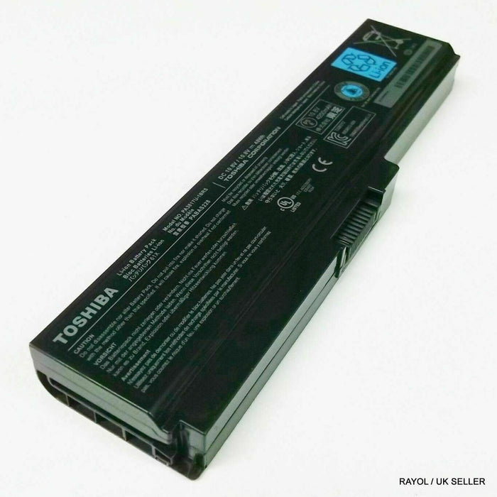 Genuine Toshiba 6-cell Battery for Satellite A660 C650 C660 C670, PA3817U-1BRS