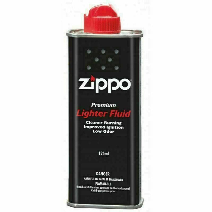 2 x 125ml ORIGINAL ZIPPO FLUID Premium Lighters Petrol Hand Warmer Fuel Flame