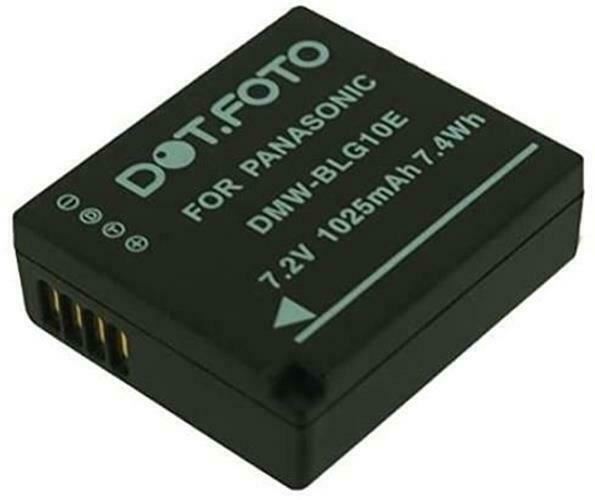 Replacement for Panasonic DMW-BLG10 /DMW-BLG10E Battery For DMC-TZ80/DMC-TZ100