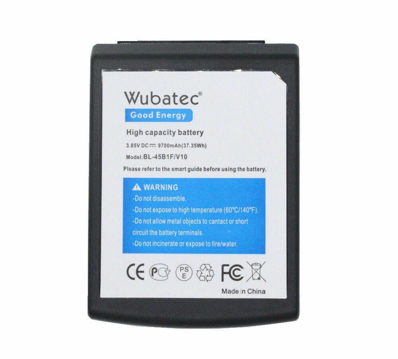 Wubatec 1x 9700mAh BL-45B1F Extended Battery For LG V10 BAK-110 F600 H901 VS990