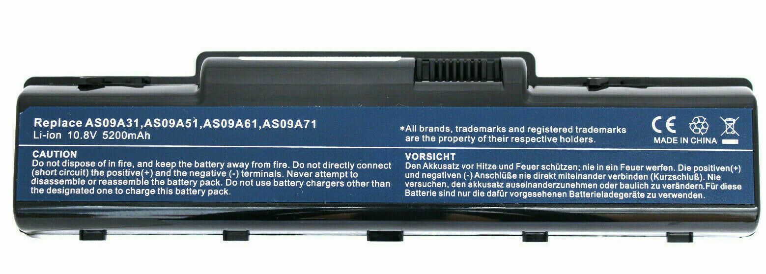 Battery for Acer Packard Bell 4732 As09a31 As09a41 As09a56 As09a61 As09a70 5532