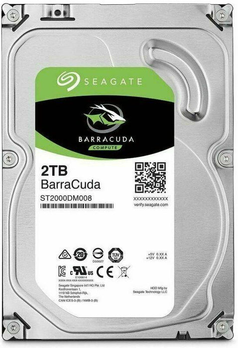 Seagate Barracuda 3.5" 2TB SATA 6Gb/s 7200RPM Internal Hard Drive HDD