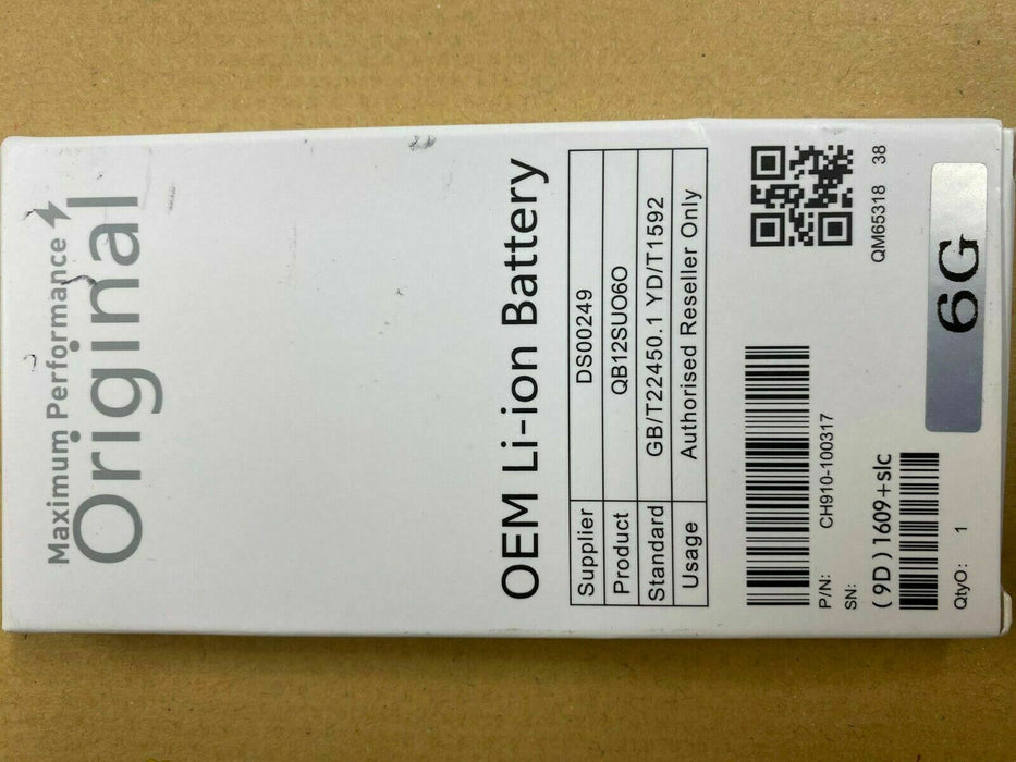 Apple iPhone 6 battery Replacement 1810mAh 3.82V Li-ion OEM top quality N.I.