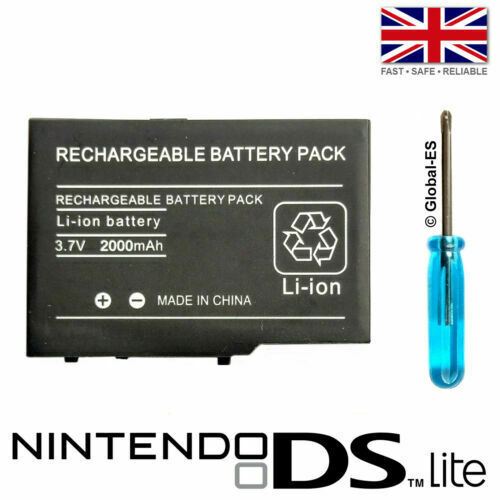 for Nintendo DS Lite DSL NDS Lite NDSL 2000mAh Battery - USG-003