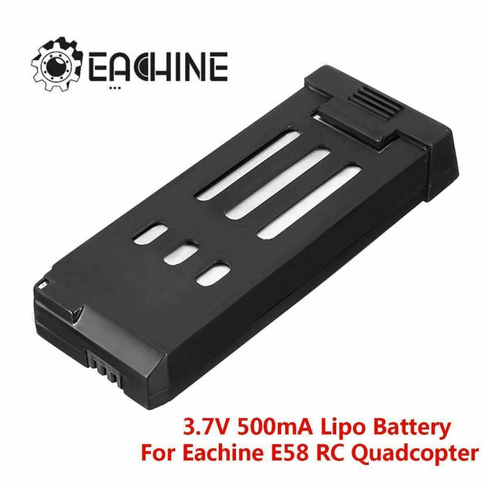 Rechargeable 3.7V 500MAH Lipo Battery For Eachine E58 RC Quadcopter Drone Spare
