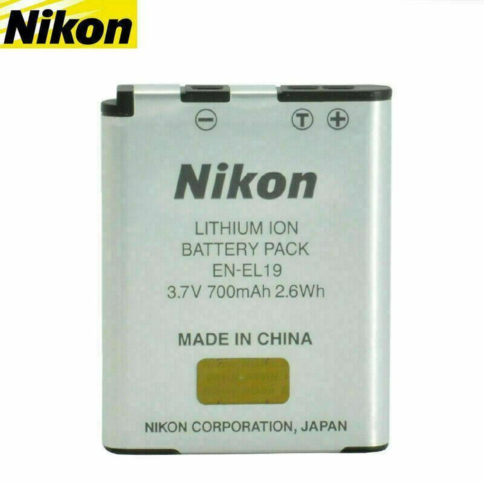 Genuine NIKON EN-EL19 Battery , CoolPix S5200 S4300 S4200 S3700 S3600 S3500