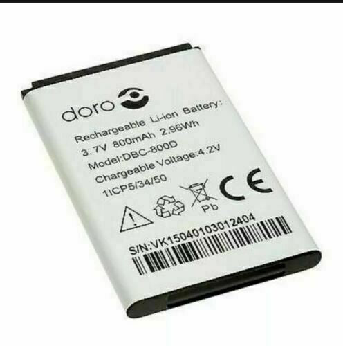 Genuine Doro DBC-800D Battery For Doro 6520 65xx  800mAh