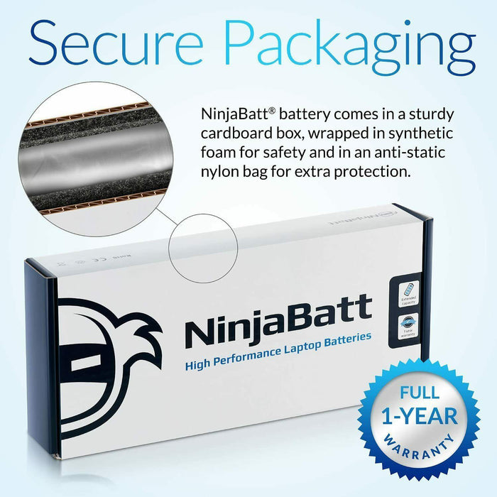 NinjaBatt Battery for HP 807957-001 807956-001 HS04 HSTNN-LB6V 807612-421
