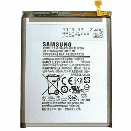 Samsung EB-BA505ABU Replacement Battery 3900mAh For Samsung Galaxy A50 SM-A505F