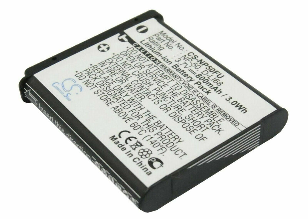 Li-ion Battery for Fujifilm FinePix XP100 FinePix XP150 FinePix XP170 3.7V NP-50