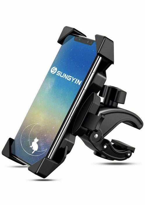 SUNGYIN Bike Phone Holder Universal 360° Rotatable Adjustable Bicycle(D)
