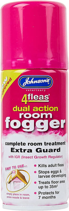 Johnson's 4fleas Room Fogger (Twin Pack) - 100ml