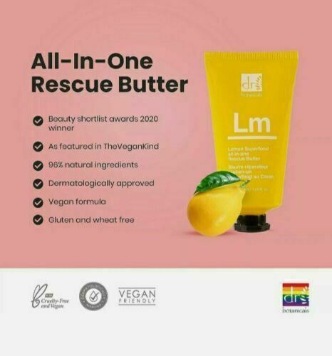 DR BOTANICALS LEMON SUPERFOOD ALL IN ONE RESCUE BUTTER 50 ml