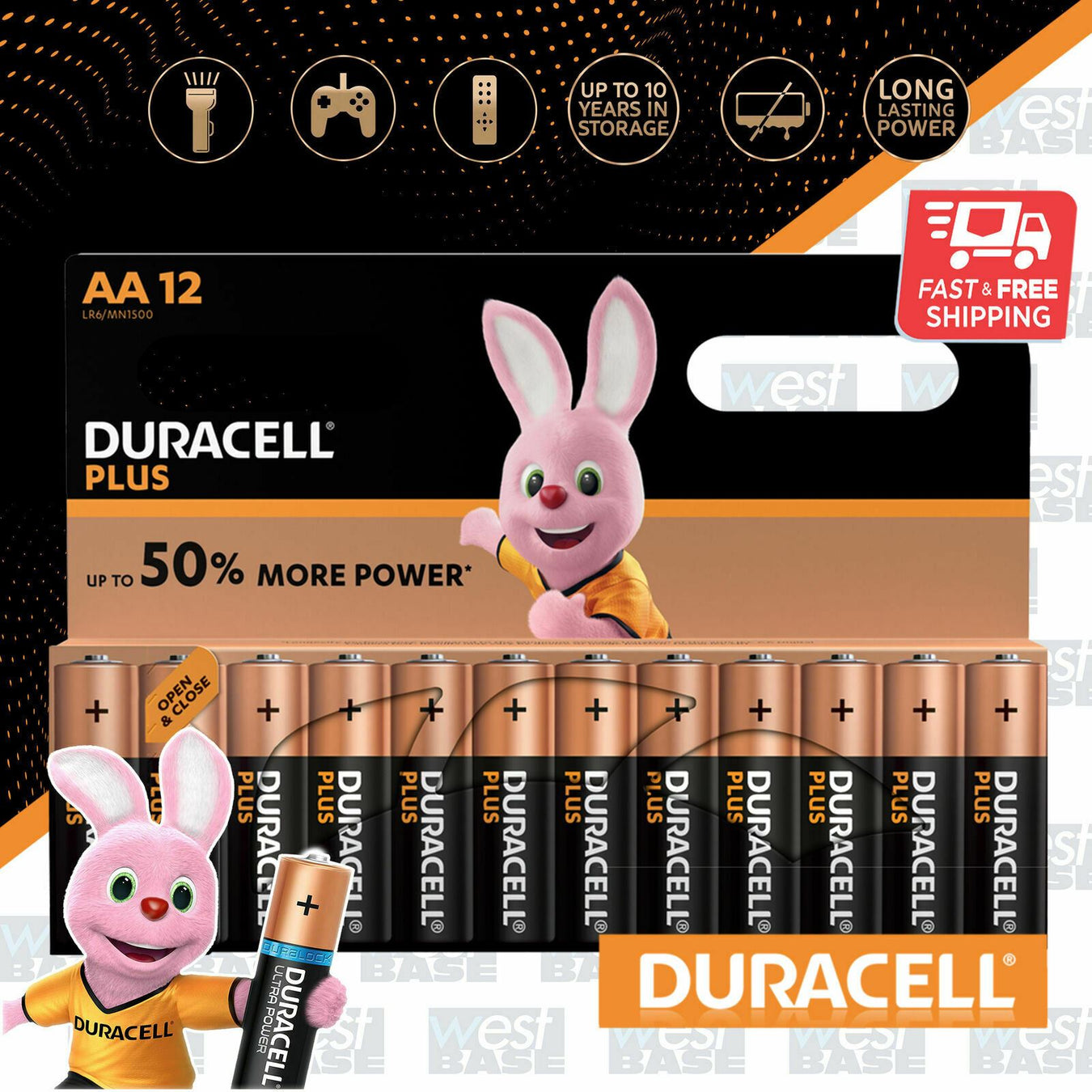Household Batteries AA / AAA etc