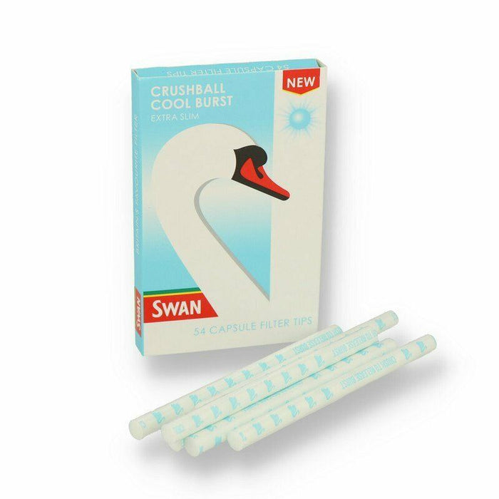 2 packs of Swan Extra Slim Filter tips  - Cool Burst (54 Tips per pack)