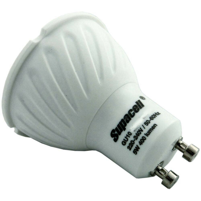 Supacell LED Spotlight Bulb Warm White Non Dimmable GU10  425 lm 5w