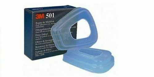3M 501 Filter Retainer For Use 5000 6000 7000 Series particulate Filters 1 Pair